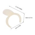thumbnail image 2 of TABLETREANDS 200Ud Anillos Organizador Para Muestras De Esmalte De Con Ergonómico Beige, 2 of 8