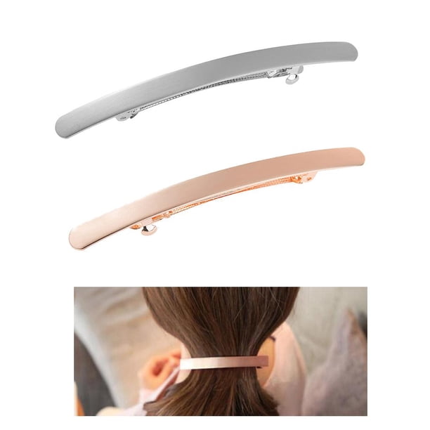 2x pinza cabellero para mujer, pinzas cabello automáticas, horquilla, pinza cabello, soporte Colco Pinza de pelo para mujer