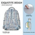 thumbnail image 5 of Adorable Elephant Design Backpack - Durable Waterproof Bookbag for College, Fashionable Laptop Backpack for Students, Cute Elephant Themed Gift Idea, 5 of 6
