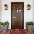 thumbnail image 6 of Christmas Door Mat Buffalo Plaid Retro Truck Entrance Mat Ya Filthy Animal Welcome Fun Winter Anti-Slip Outdoor Indoor Mat 16X24in, 6 of 8
