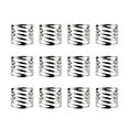 thumbnail image 4 of plantall 12pcs Back Pattern Wedding Napkin Rings Table Decoration Hollow Out Family Gatherings Everyday Use Napkin Buckle Holder, 4 of 9