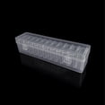 thumbnail image 5 of 12 Compartment Adjustable Organizers Box With Clear Lid For Home Office Accessories Storage, 5 of 8