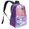 thumbnail image 3 of Mochila elegante, decoración de lentejuelas, mochila de moda para estudiantes, mochila portátil diseñada para precisión, 3 of 8