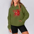 thumbnail image 1 of WILLBEST Sweat à Capuche Imprimé pour Femmes Manches Longues Décontracté Automne Hiver Pull avec Capuche Oui Je Suis Encore Froid, 1 of 4