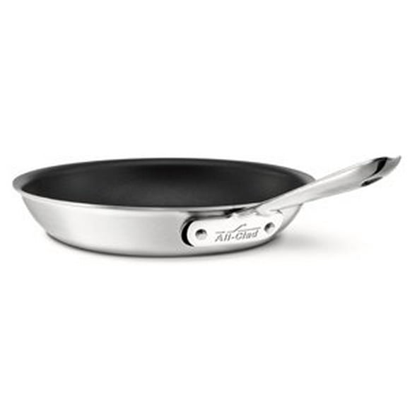All-Clad d5 Polished Stainless Steel Nonstick Skillet, 8"