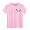 thumbnail image 2 of Boy Shirts Size 8-9Y Kids Big Brother Letter Print Short Sleeve Crewneck Tee Graphic Boy Clothes, 2 of 5