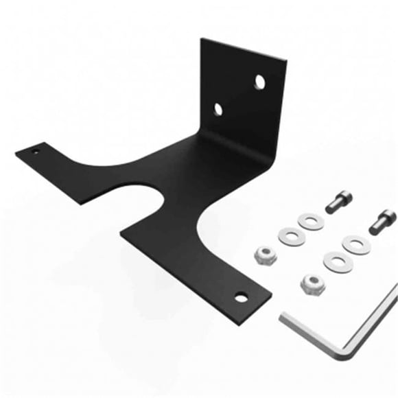 Stage Ninja VMB-6-S 6 in. Vertical Mounting Bracket for Retractable Cable Reels - Black Powdered Coat