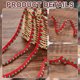 thumbnail image 4 of 10 yardas de cinta navideña con flecos, borlas y borlas, ideal para manualidades, costura, cortinas y cojines., 4 of 6