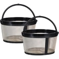 thumbnail image 1 of 2Pcs Reusable Coffee Filters, 4-8 Cup Nylon Mesh Coffee Filter with Handle Reusable Coffee Filter Basket for Mr. Coffee Makers and Brewers, 1 of 7