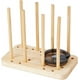 thumbnail image 1 of Organizador de armario con soporte de bambú para tapas de botellas, vasos y platos., 1 of 7
