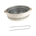 thumbnail image 2 of koolsoo Charcoal Grill Camping Cooker Furnace Outdoor Grill for Beach Outdoor Indoor With Grill Rack, 2 of 9
