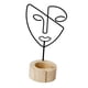 thumbnail image 5 of Portavelas Tealight, estatua de cara , figuritas, portavelas, esculturas artísticas, decoración, candelabros para sala de estar, vacaciones, 5 of 9