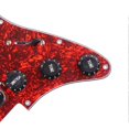 thumbnail image 3 of Electric Guitar Pickguard Pre Wired Single Double Coil Pickups 1 Volume 2 Tone Knobs Loaded Pickup Plate, 3 of 5