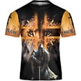 thumbnail image 2 of Lotusprinthandmade Personalized Knight Templar Unisex T-shirt 3D, Templar Knight Shirt, Knight Shirt, 2 of 5