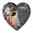 thumbnail image 1 of Piedra conmemorativa de perros de 6 pulgadas Remembrance Dog Fallstone de duelo Estilo del corazón G, 1 of 8