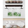 thumbnail image 3 of St. Patrick's Kitchen Dish Towels for Drying Dishes Set of 4, Luck Shamrock Eucalyptus Leaves Flowers Grey Wooden Waffle Weave Microfiber Hand Tea Bathroom Towels Quick Dry Absorbent Towel 15.7x23.6, 3 of 7
