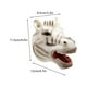 thumbnail image 2 of Ganfancp 1Pcschristmas Ornaments 2020 Santa Claus Enmascarado Souvenir Tree Hanging Ornaments Ofertas y Liquidaciones 1X Marioneta de Mano, 2 of 2
