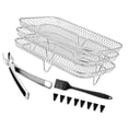 thumbnail image 1 of YSNOOWE 1 Set Stainless Steel Air Fryer Wire Rack For Cooking And Grilling Needs, 1 of 6
