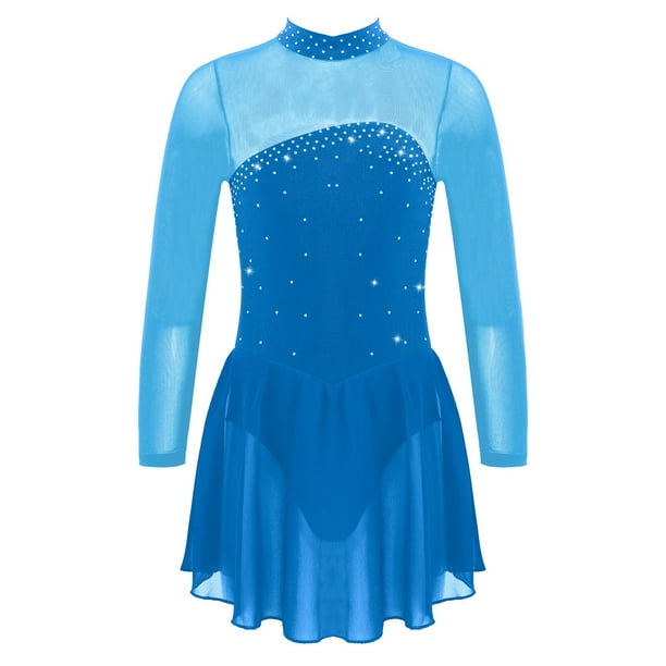 Robe patinage artistique femme fille robe patinage sur glace robe