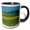 Black/White, variant on 3drose, Usa, Washington, Walla Walla. Vineyard Grapes - Us48 Rdu0191 - Richard Duval, 15oz Mug