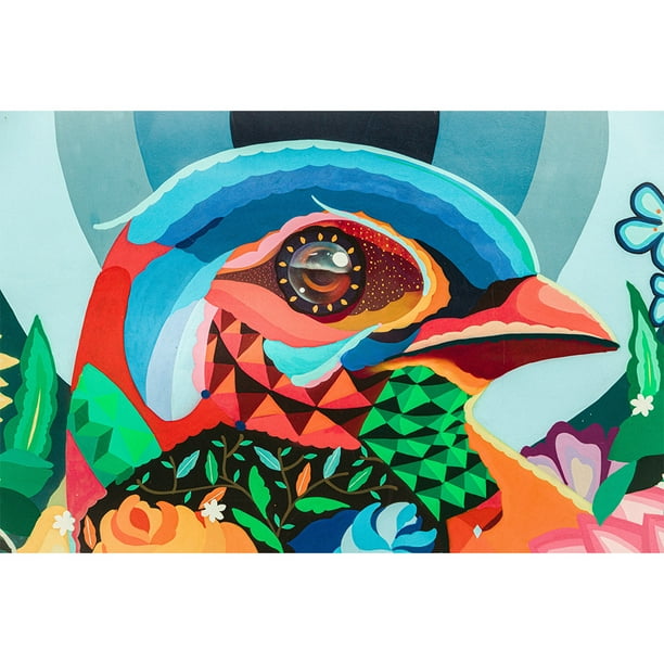 Pintura de diamante (DB1868) pájaro de dibujos animados 5D cuadro cuadrado manualidades decoración del hogar 20X30cm FLhrweasw Nuevo