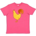 thumbnail image 3 of Inktastic Cute Yellow Chicken Youth T-Shirt, 3 of 5