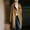 *Gold, variant on Women Overcoat, Long Sleeve Button Up Hooded, Wool Blend Jackets Overcoat with Pockets Black,Womens Plus M