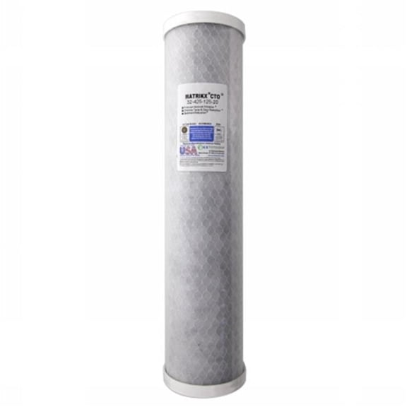 Commercial Water Distributing KX-MATRIKX-CTO2-20 Whole House Filter Replacement Cartridge