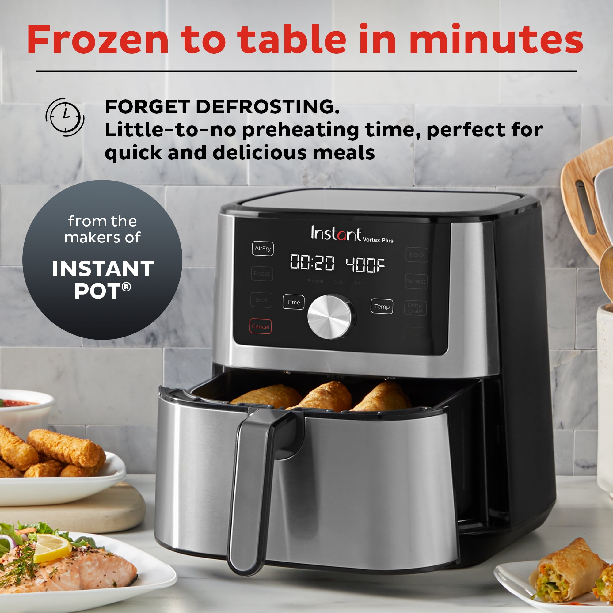 Dunnes Stores  Black Tower Vortx 6L Eco Saver Air Fryer With Viewing Window