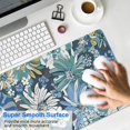 thumbnail image 4 of Long Mouse Pads for Desk,Pioneer Flower Floral Print Pattern Desk Mats on Top Of Desks, Desk Mouse Pad Extra Large with 3mm Non-Slip Base and Stitched Edge for Gaming,Office,Work,Home 31.5"x11.8", 4 of 6