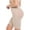 Nude, variant on Shapewear Mid Waist Tummy Control Butt Lifter Compression Biker Shorts Soft Touch Body Shaper