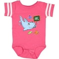 thumbnail image 3 of Inktastic Teacher Shark with School of Fish Boys or Girls Baby Bodysuit, 3 of 5