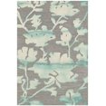 thumbnail image 2 of Safavieh Dip Dyed Grey Contemporary Rug - 2' x 3', 2 of 5
