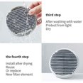 thumbnail image 3 of 5 Pcs Hepa Filter For Mijia Deerma Mjxcq01dy Model Filter Handheld Vacuum Cleaner For Mjxcq01dy Mod, 3 of 5