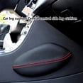 thumbnail image 3 of Kenally Cojín de rodilla para consola de coche de cuero de microfibra, 2 piezas, autoadhesivo Universal, transpirable, impermeable, almohadilla de Ventana automotriz Kenally VI017836-00B, 3 of 6