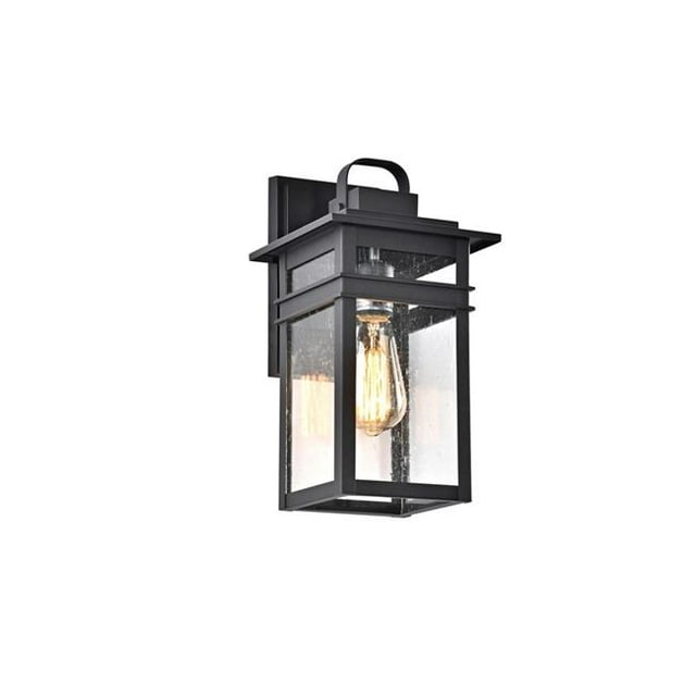 Chloe Lighting CH2S299BK13-OD1 Applique Murale Extérieure Transitionnelle 13 Pouces, Noir Texturé