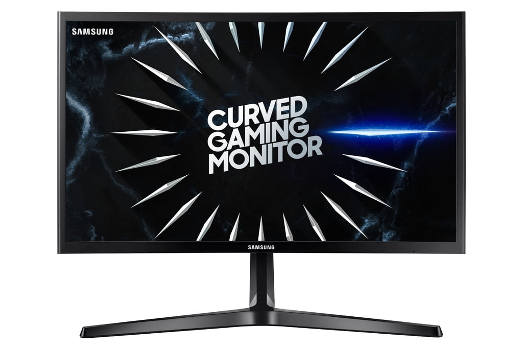SAMSUNG 24" Class Curved Gaming Quantum Dot (1920 x 1080) Monitor - LC24RG50FQNX/ZA