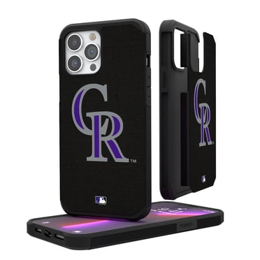 Colorado Rockies iPhone Solid Design Rugged Case