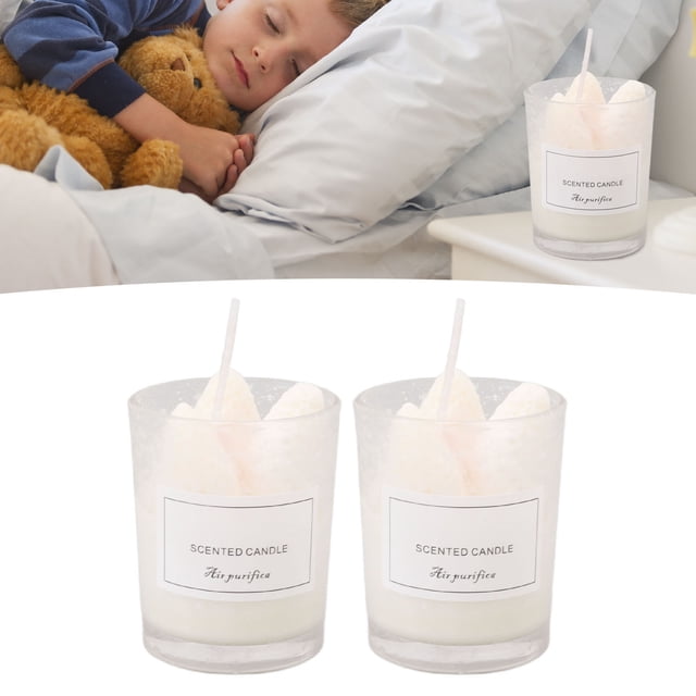 2 Pack Scented Candles, Low Heat Soy Aromatherapy Candles Long Lasting Premium Candles Soy Candle Jar For Stress Relief And Home Decor Portable Aromatherapy Candles Gifts For Women