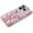 Purple, variant on XPM for Apple iPhone 12 Pro Max 3D Diamond Floral Butterfly Bling Stone Hybrid, Sparkly Rhinestone Gemstone Back Shockproof Phone Case Cover (Silver)