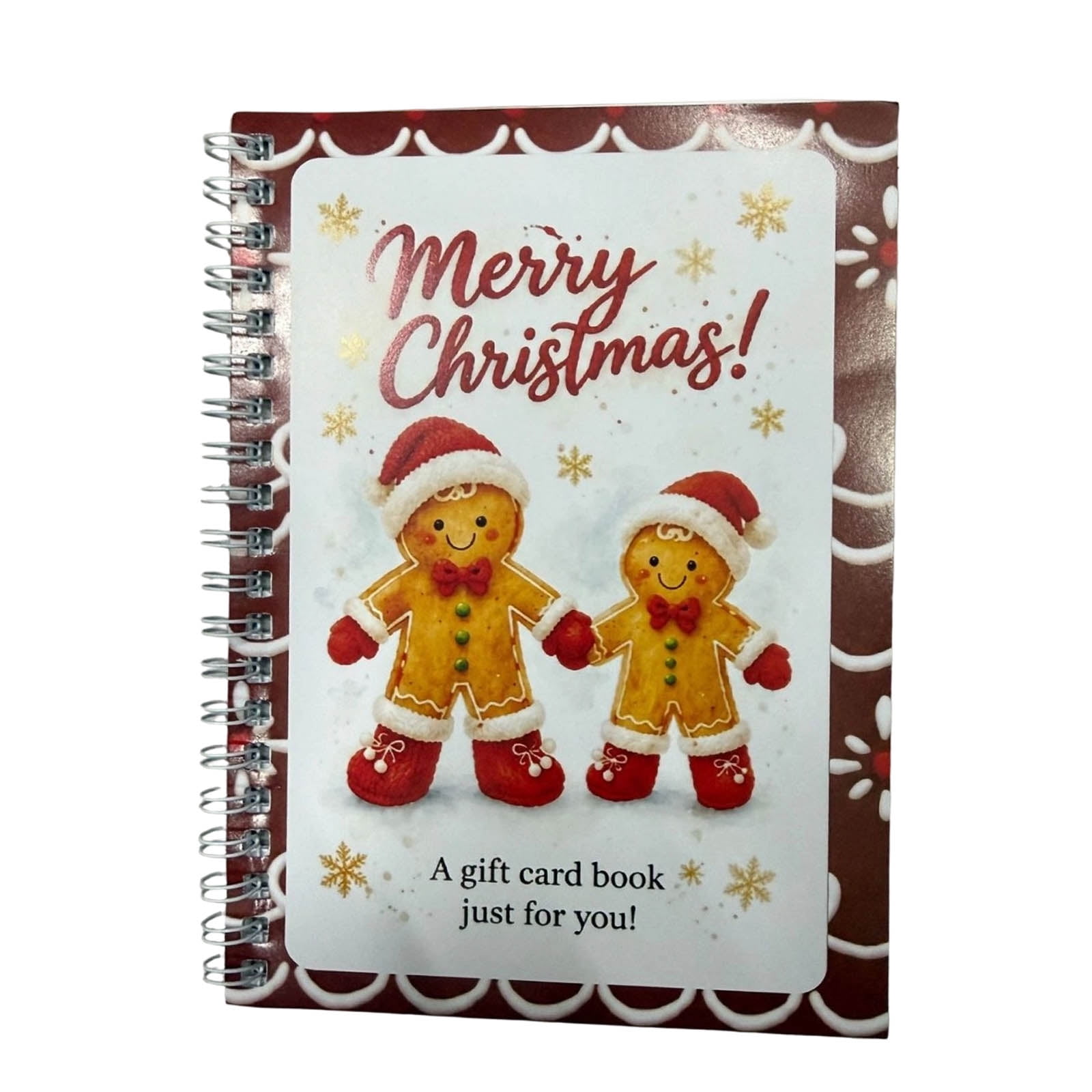Christmas Greeting Card Book Spiral Bound DIY Merry Card Book For Family Friends Students Xmas Gift Idea With Surprises Every Page