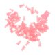 thumbnail image 5 of Confeti de mesa de fiesta perfecl 14g Brillante rosado, 5 of 7