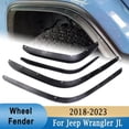 thumbnail image 2 of Car Front Rear Mudguard For Jeep For Wrangler JL 2018+ 2023 Splash Protective Guards Widening Fender Flares Mudflaps, 2 of 6