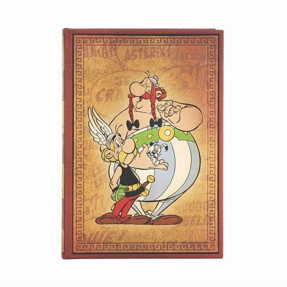 Asterix & Obelix MIDI Unlined Hardcover Journal, 144pg, 120gsm by Paperblanks (the Adventures of Asterix): Asterix & Obe, (Hardcover)