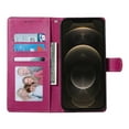 thumbnail image 2 of Case for FOXDOCK iPhone 12 Pro Wallet Case – Premium Leather, 3 Card Slots, Shockproof Protection, 2 of 5