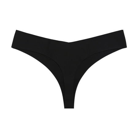 GENGING Underwear for Women Women Solid Color Fall Savings Underwear Lingerie Panties Ladies 50% off Clear Underpants Thongs Panties Ladies Underwear
