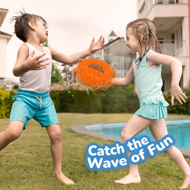 ArtCreativity, Water Flying Disc Set, 3pk, Colorful Foam Pool Toys