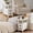 White + MDF, variant on SOULART Small End Table with Charging Station and 2 Drawers, Wood Side Table with Charging Ports & Outlets, Modern Rustic Bedside Nightstand