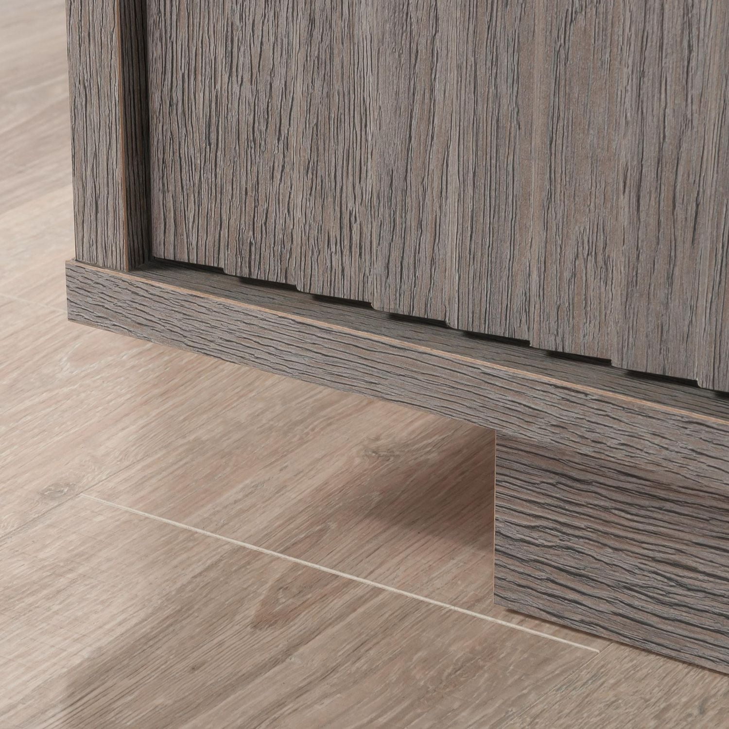 Sauder East Rock Credenza, Ashen Oak, 431761