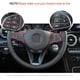 thumbnail image 1 of Embellecedor de botón de volante plateado para Merce-des Ben-z A B C Class CLS GLC CLA GLE ShuxiuWang 8390605247507, 1 of 1